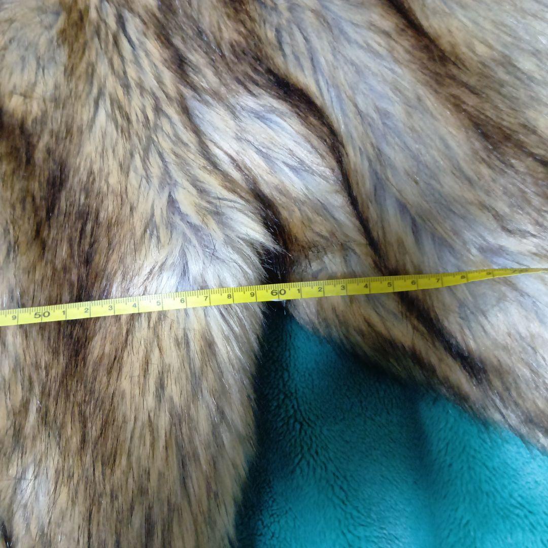 jakke ボリューム エコファー　セミロングコート