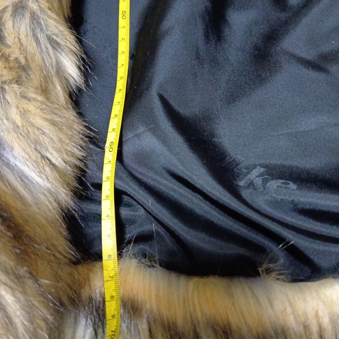 jakke ボリューム エコファー　セミロングコート