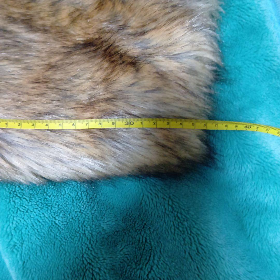 jakke ボリューム エコファー　セミロングコート