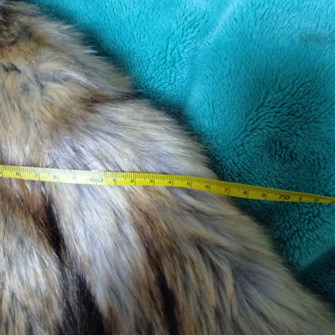 jakke ボリューム エコファー　セミロングコート