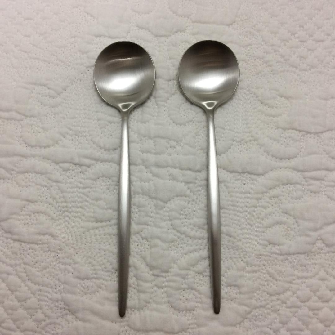 正規品　クチポール　MOONマットシルバー　デザートセット　計６本