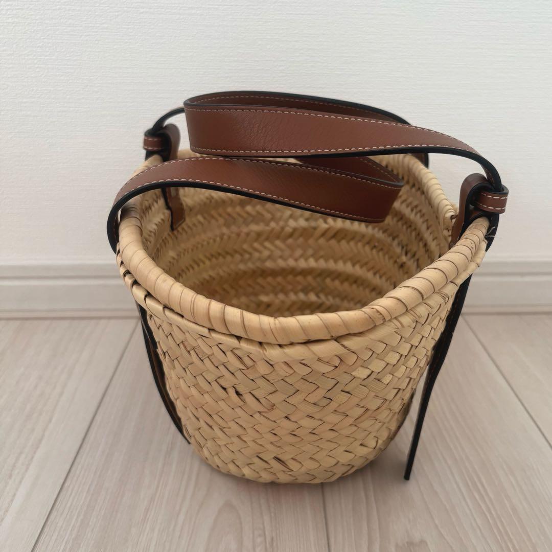 LOEWE ロエベ バスケットバッグ スモール タン 正規品