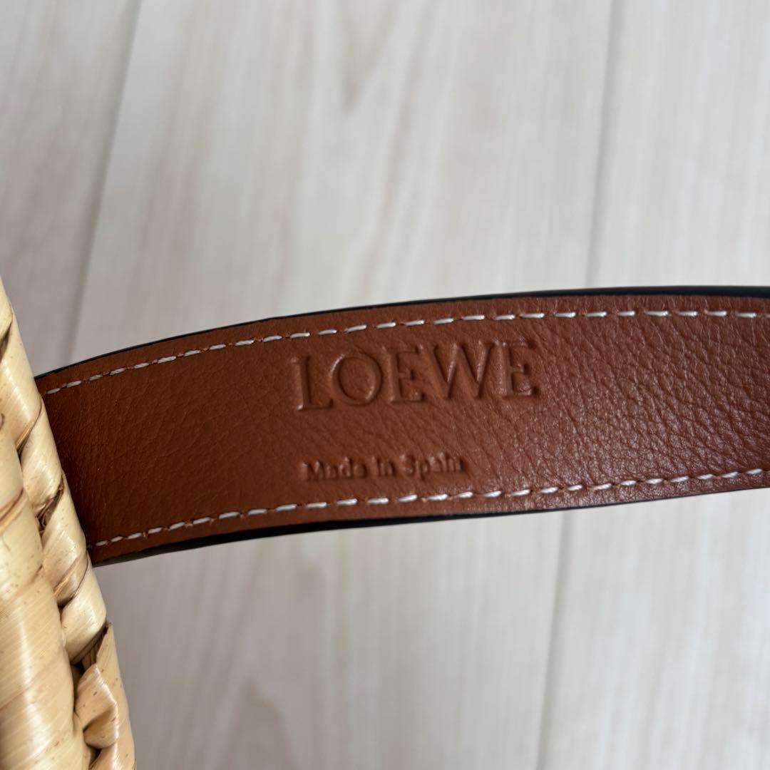 LOEWE ロエベ バスケットバッグ スモール タン 正規品