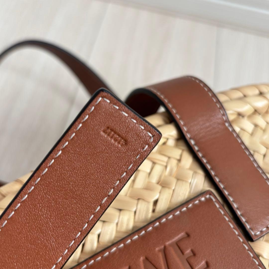 LOEWE ロエベ バスケットバッグ スモール タン 正規品