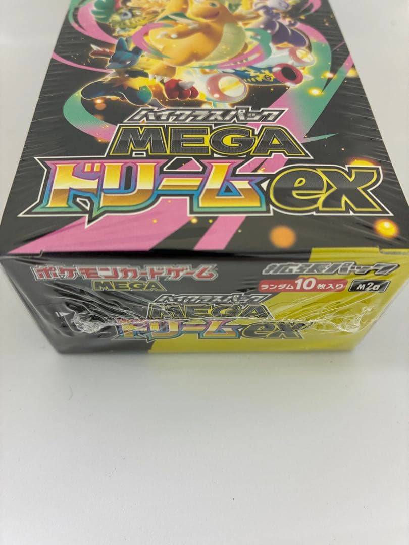 未開封　シュリンク付き　ポケモンカード　MEGAドリームex 1BOX