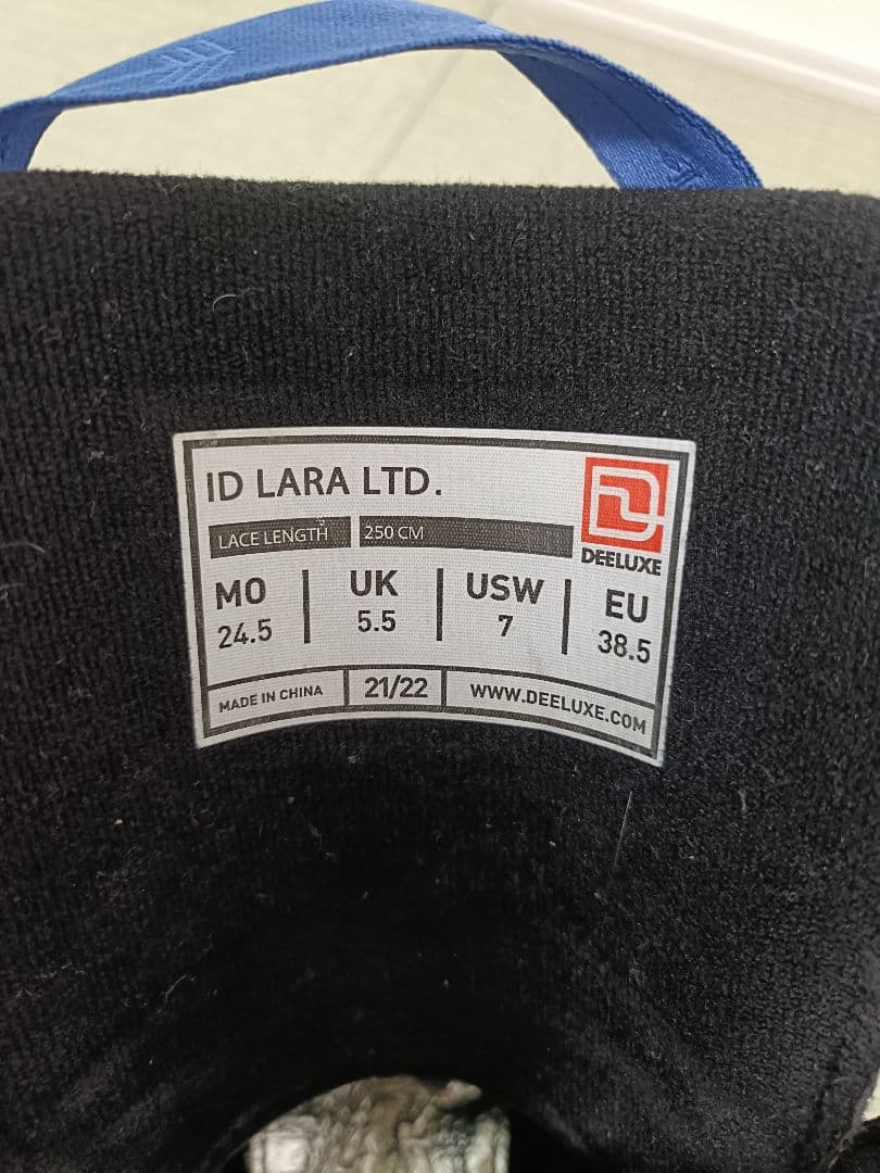 DEELUXE ID LARA LTD. 24.5cm スノーボードブーツ