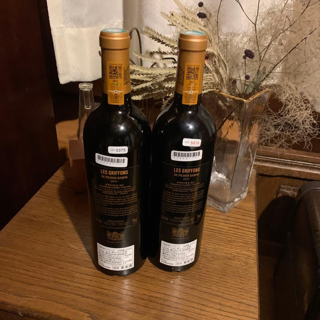 レ グリフォン ド ピション バロン 2017年 ２本セット