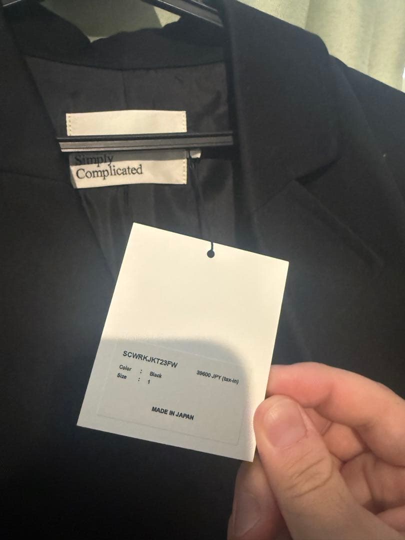 ジャケット・アウター simply complicated DOUBLE JACKET