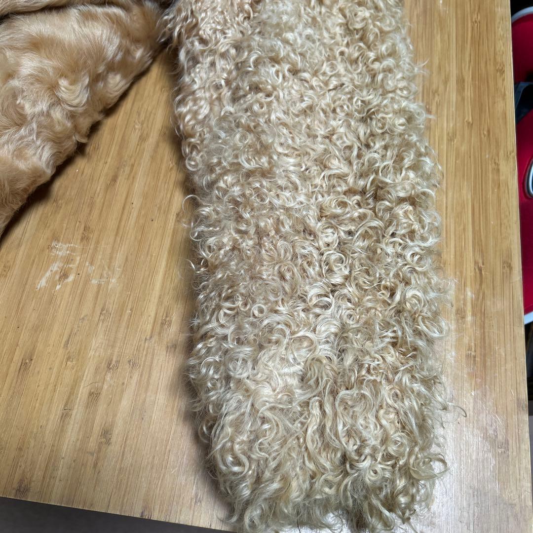 ベビーラム　ベージュ ファーコート