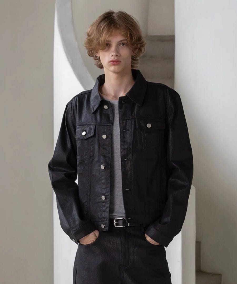 DECOROSO コーティングデニムジャケット 01 archive