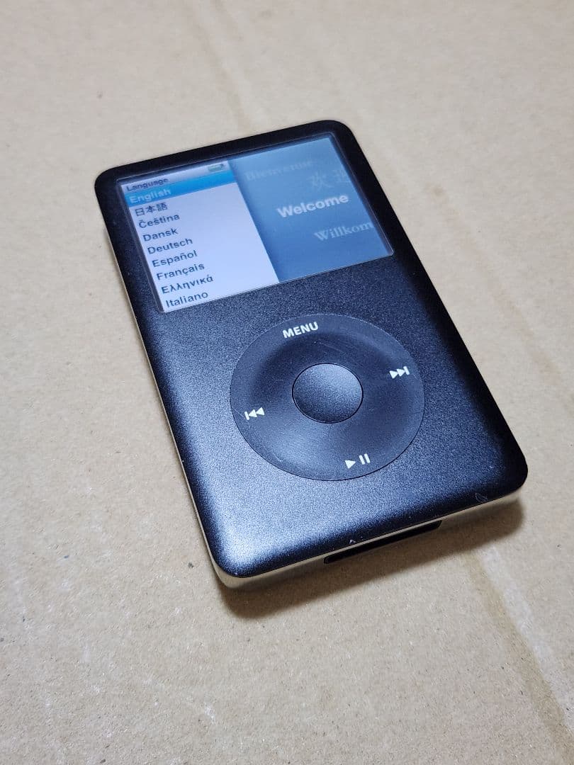 Apple iPod Classic 160GB A1238 ブラック　黒
