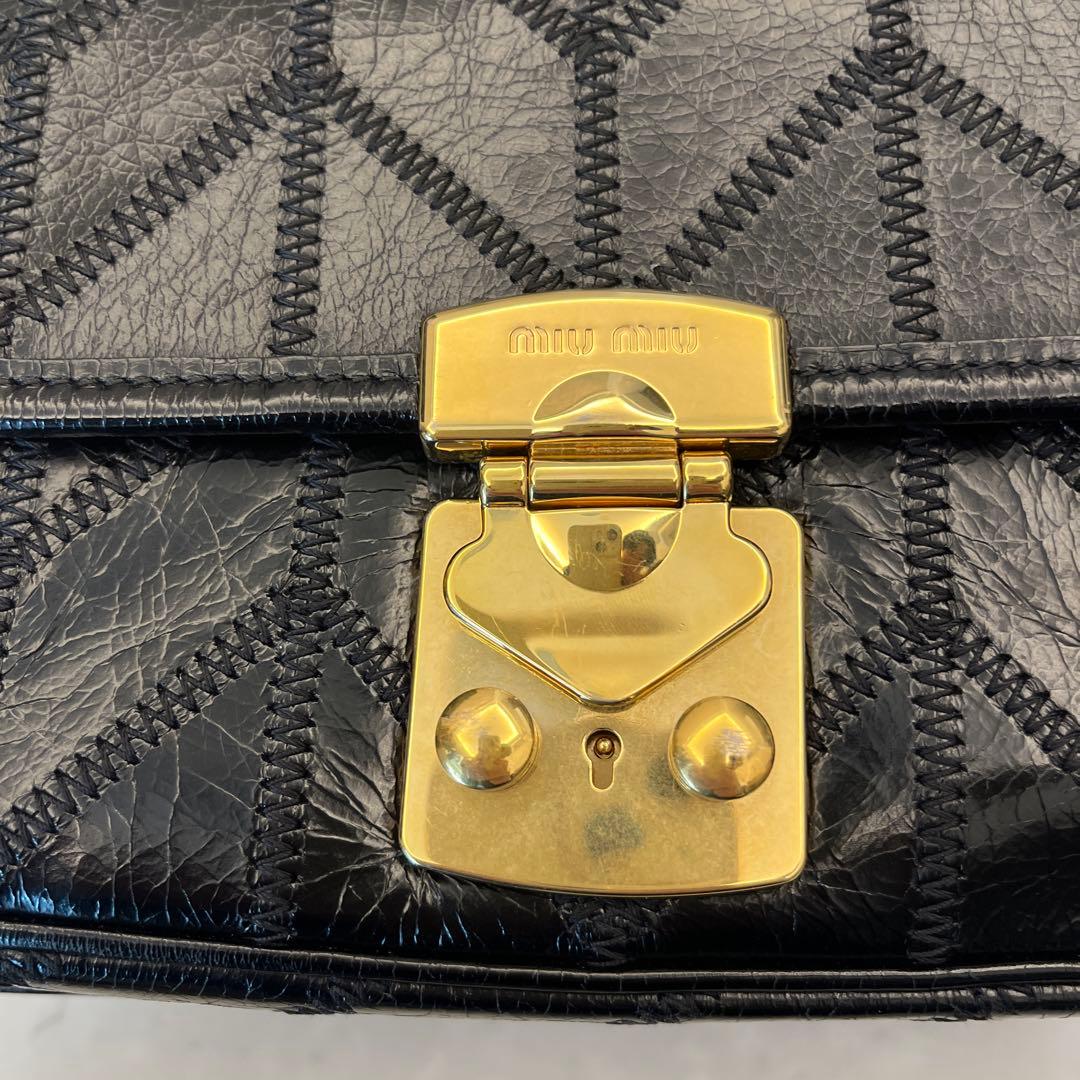 （美品）miumiu ショルダーバッグ 5BD161 クロスボディ