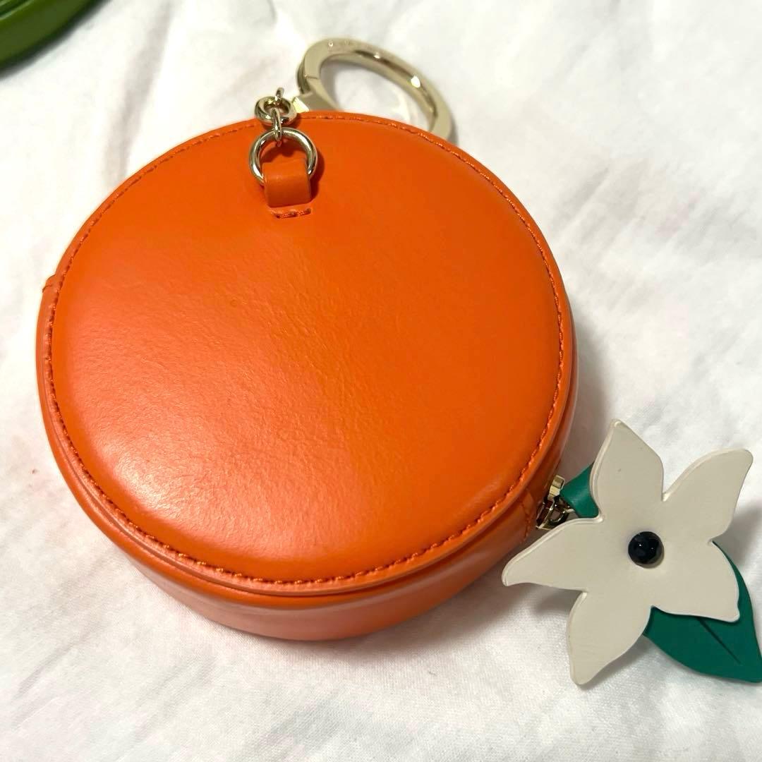 ケイトスペード　フルーツモチーフ　ケース・小物いれ　オレンジ