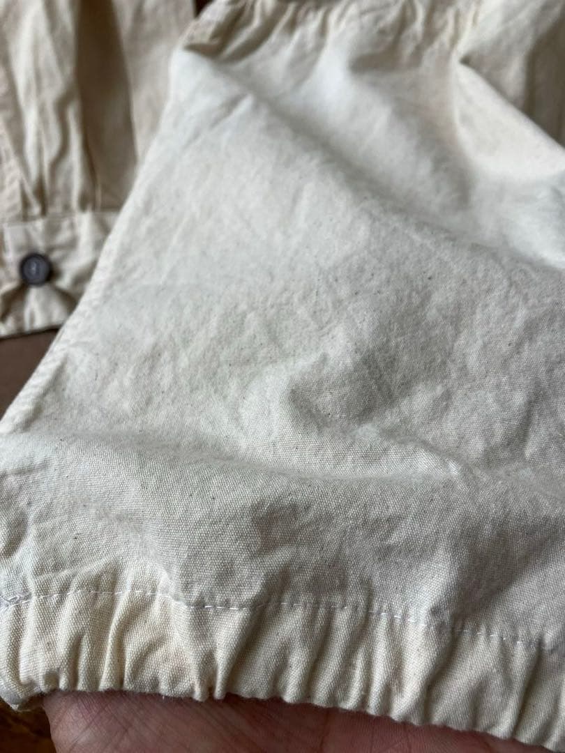 Sweden スウェーデン軍 アノラックパーカー ほぼデッドストック 25 白