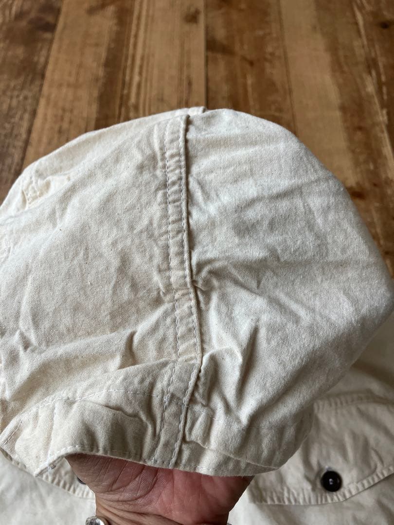 Sweden スウェーデン軍 アノラックパーカー ほぼデッドストック 25 白