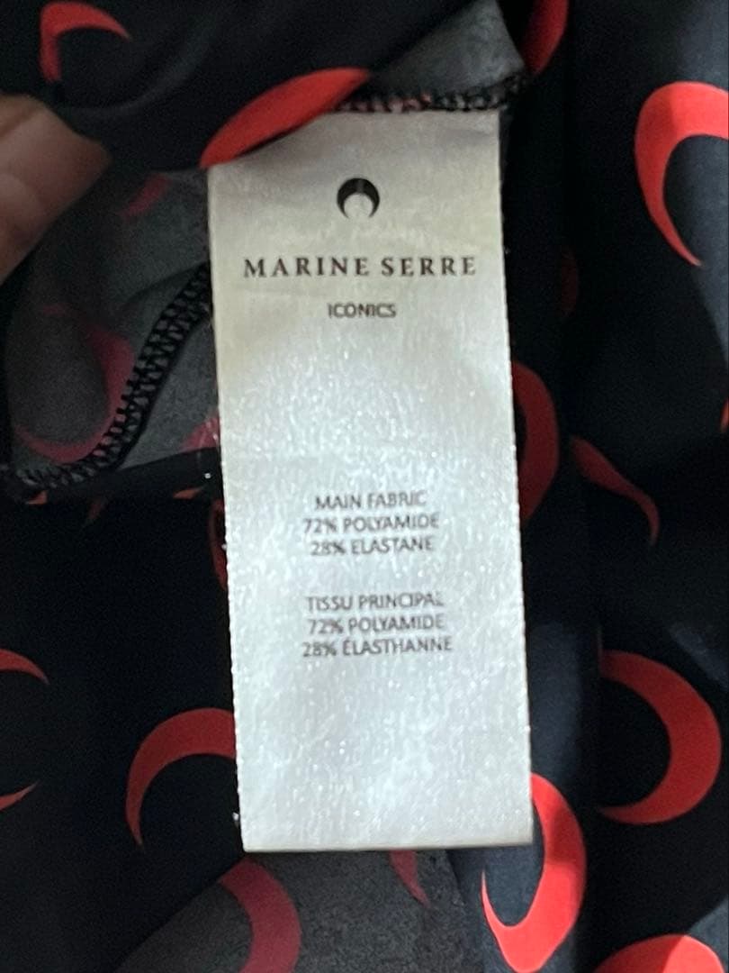 MARINE SEREE moon second skin 赤／黒　M