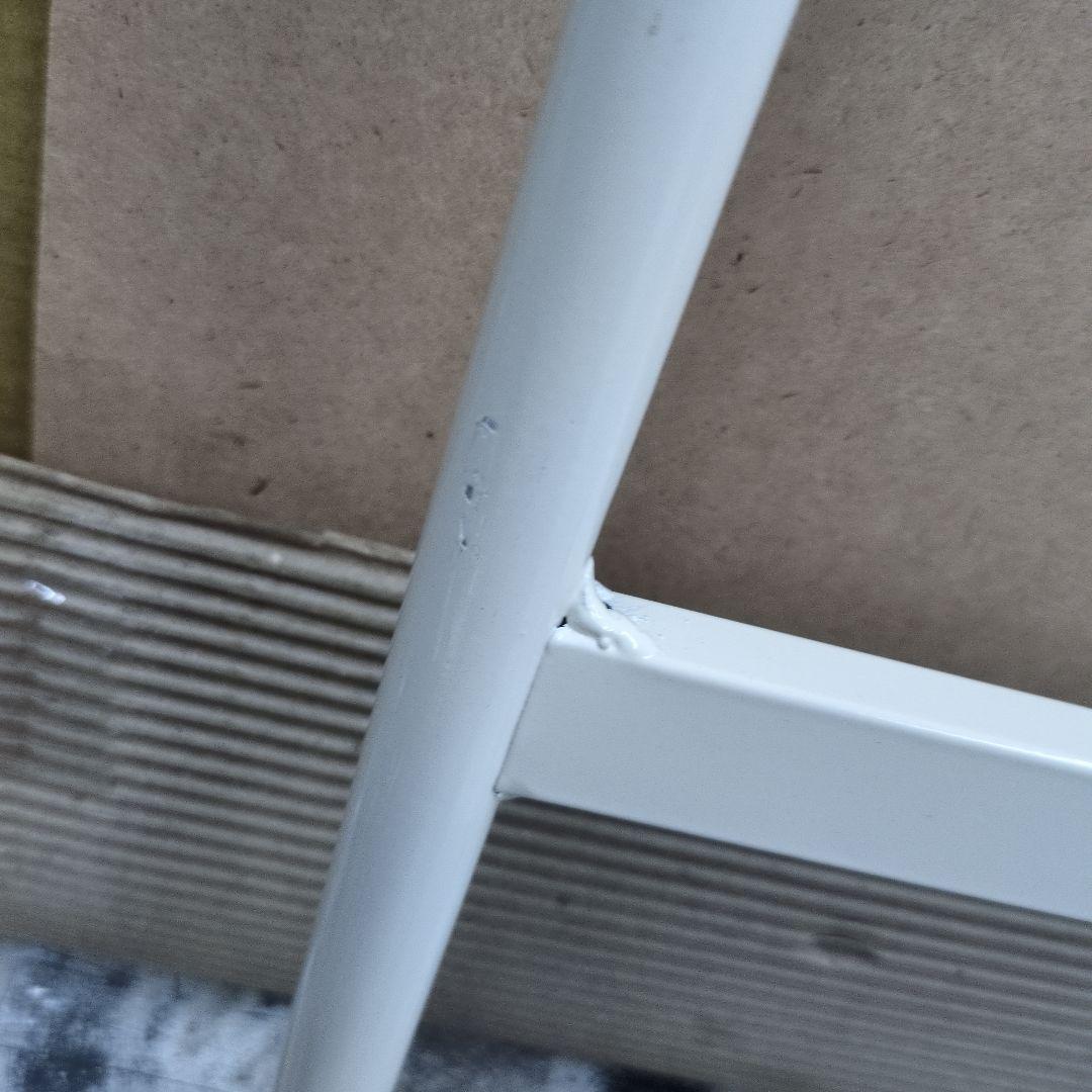 キズあり 伸縮クローゼット　WS色