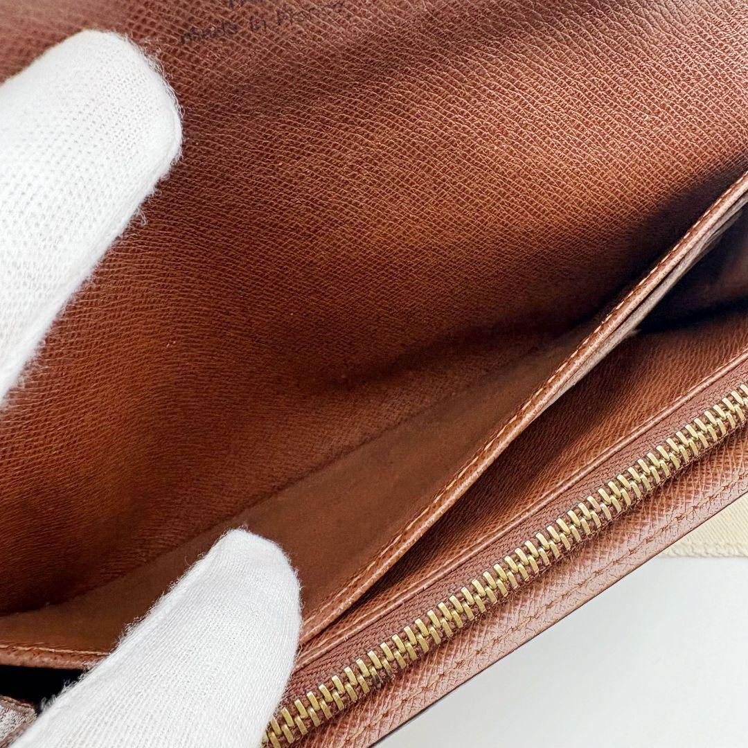 【美品】ルイヴィトン ポルトフォイユ サラ モノグラム 長財布 カード入10枚