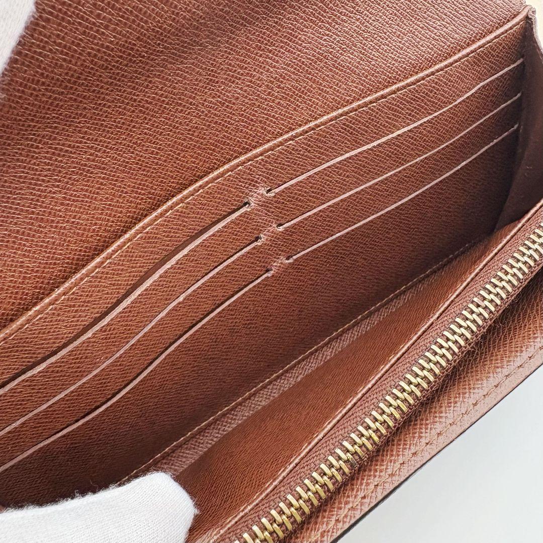 【美品】ルイヴィトン ポルトフォイユ サラ モノグラム 長財布 カード入10枚