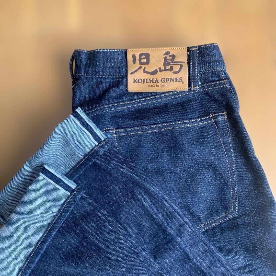 児島ジーンズ 濃紺デニム36インチ赤耳