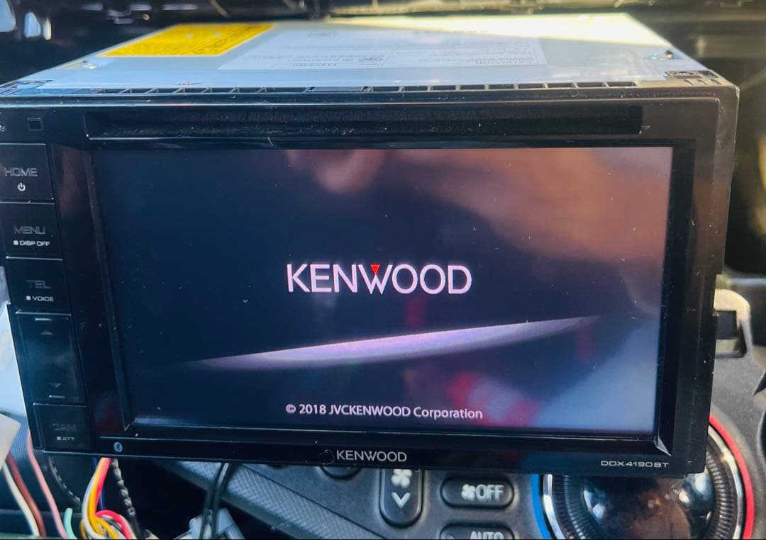 KENWOOD 2DIN DDX4190BT Bluetooth 動作品