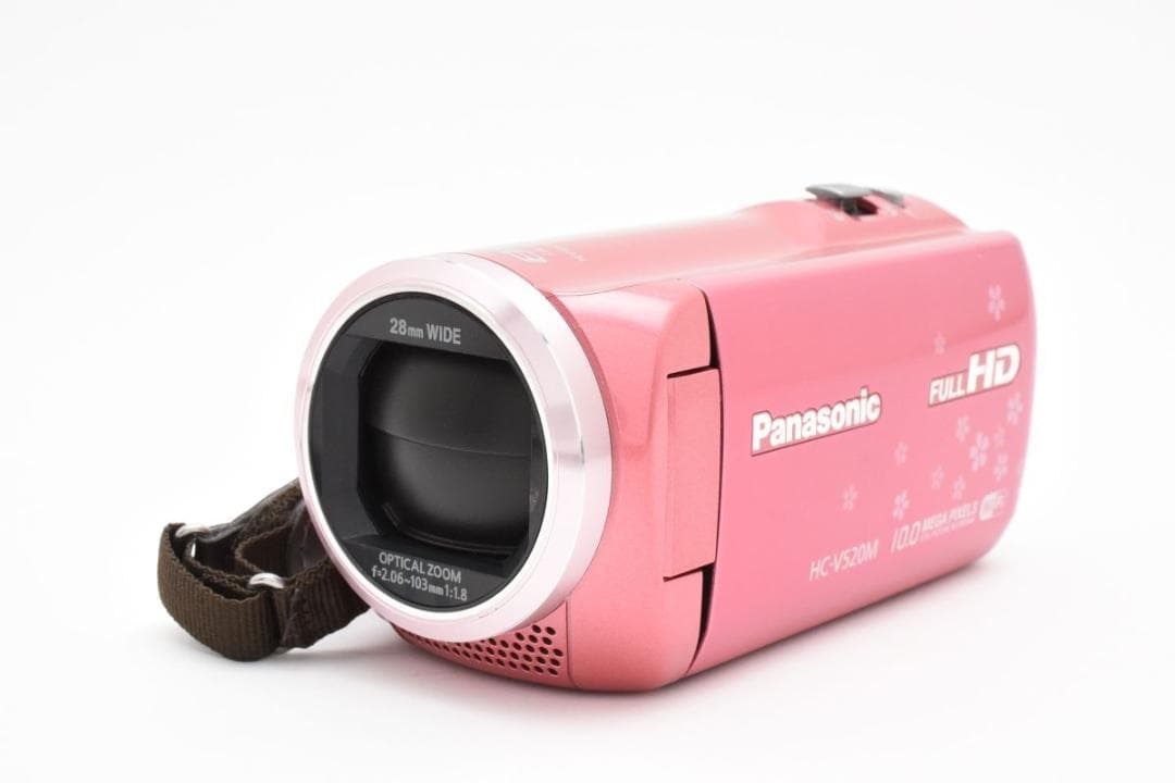Panasonic HC-V520M ピンク 元箱付き AA3756#99