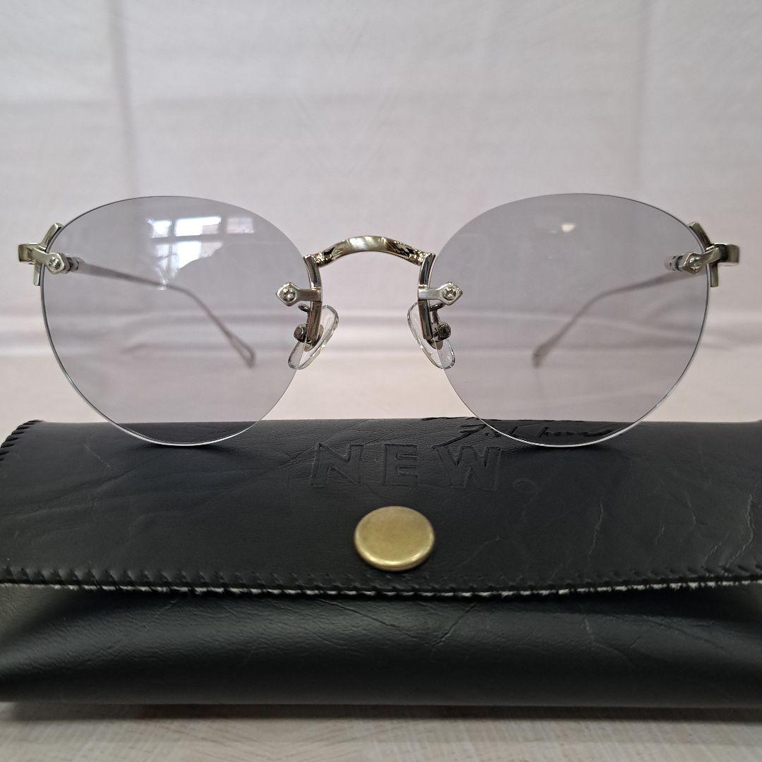 NEW.サングラス GOBER C-1 リムレス フチなし ツーポイント