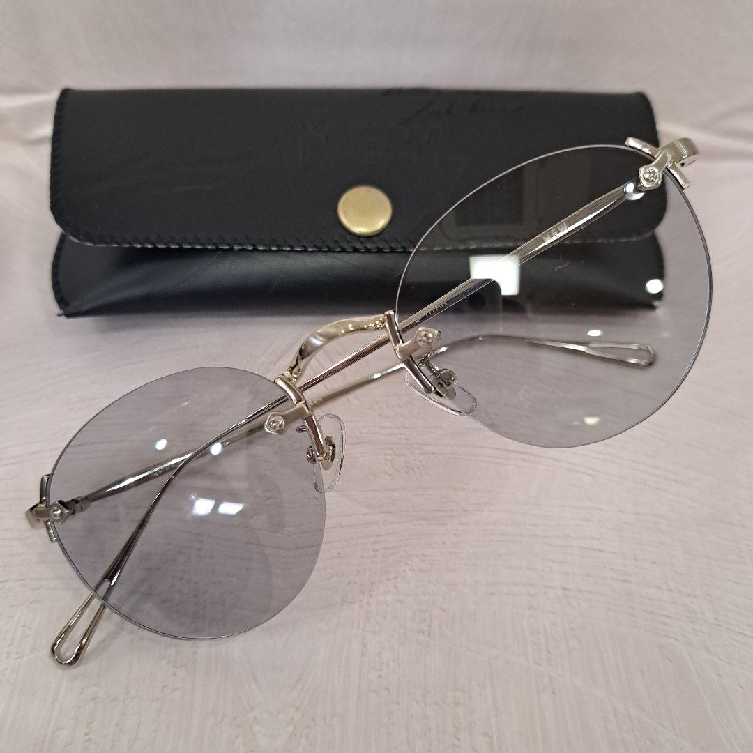 NEW.サングラス GOBER C-1 リムレス フチなし ツーポイント