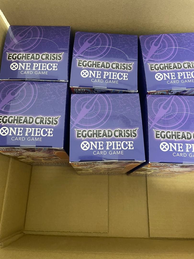 ワンピースカードゲーム EB-04 エッグヘッドクライシス 6BOX と1BOX