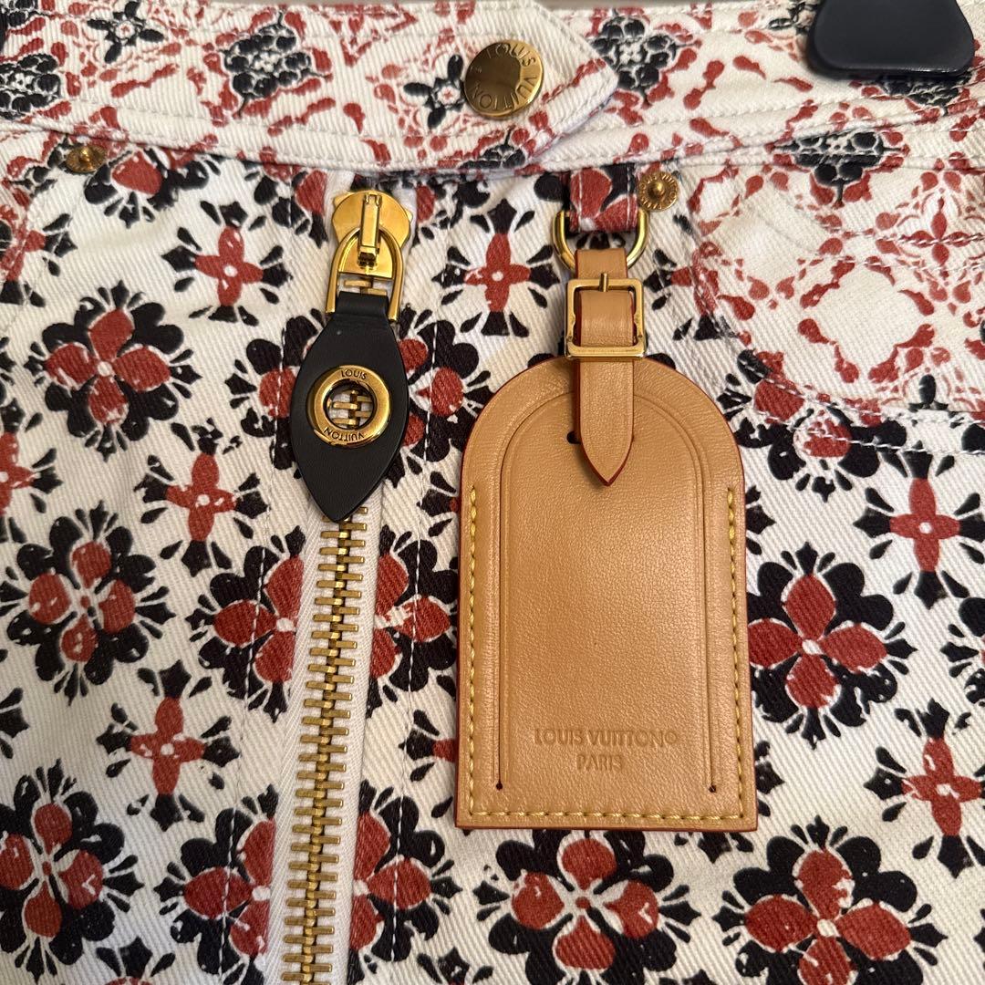 Louis Vuitton 花柄ミニスカート　34サイズ