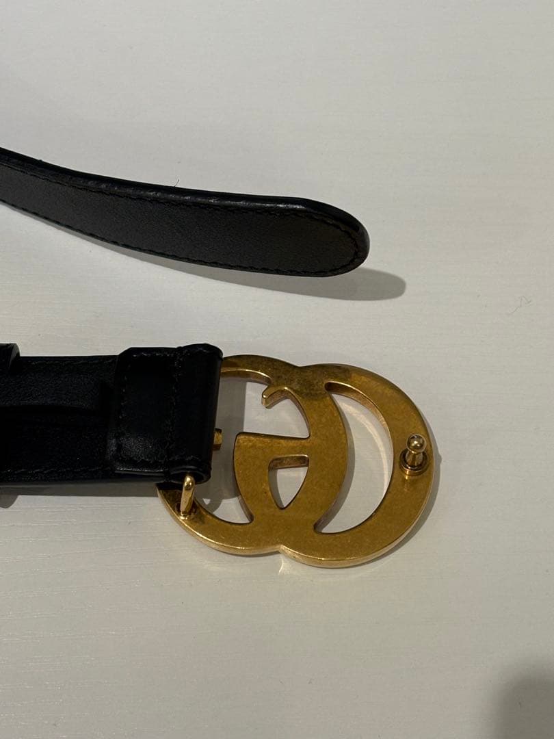 GUCCIのブラックベルト