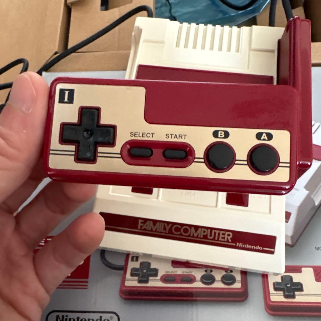 【美品】ミニファミリーコンピュータ&ミニスーパーファミコンセット