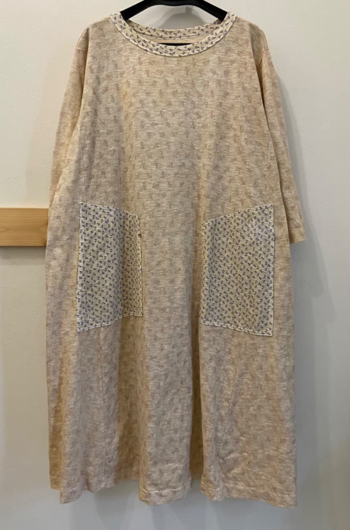 45R パッチワークワンピース