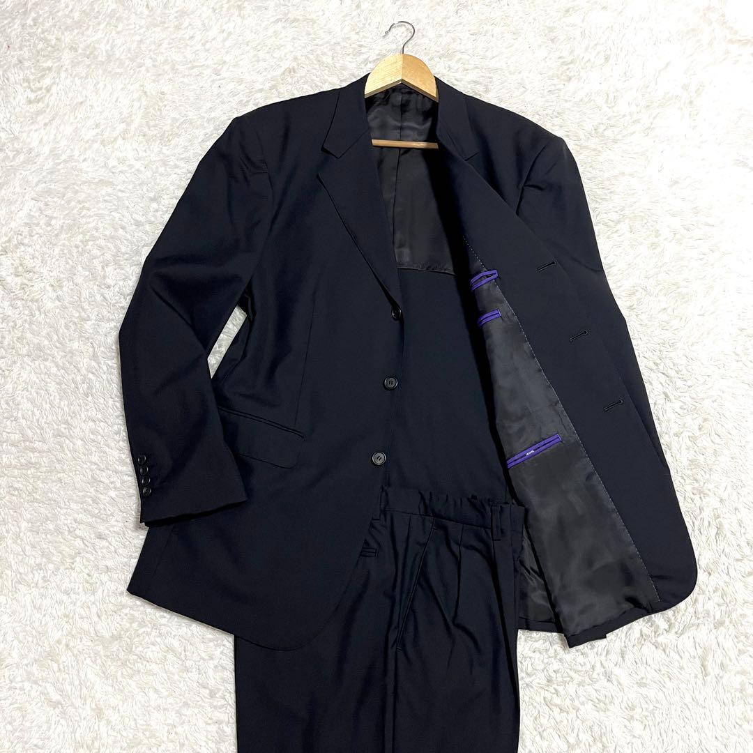✨極美品✨Paul Smith ビジネススーツ 大きいサイズ XL ブラック