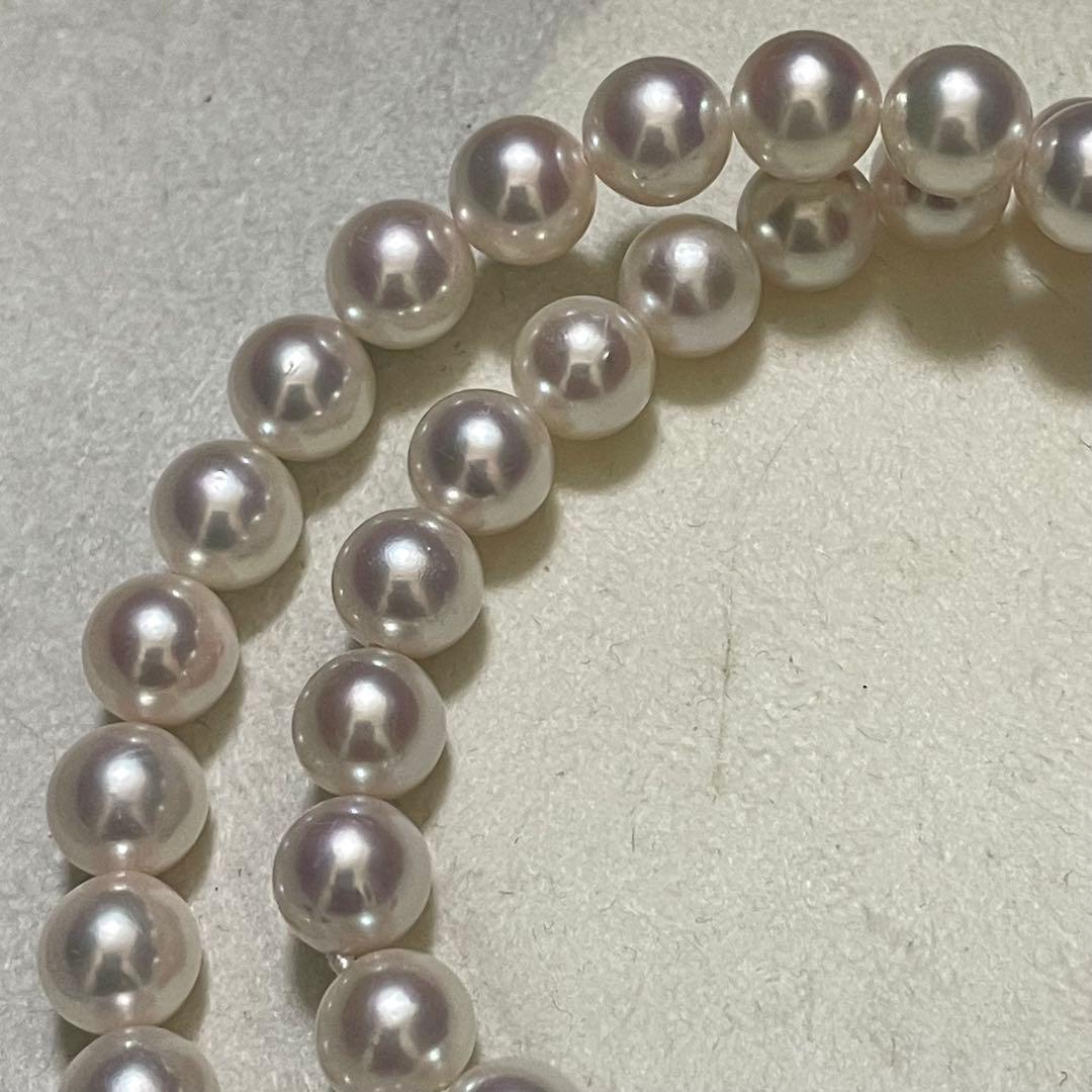 【極美品✨テリ最強】 あこや本真珠 8.0-8.5 ネックレス アコヤ パール