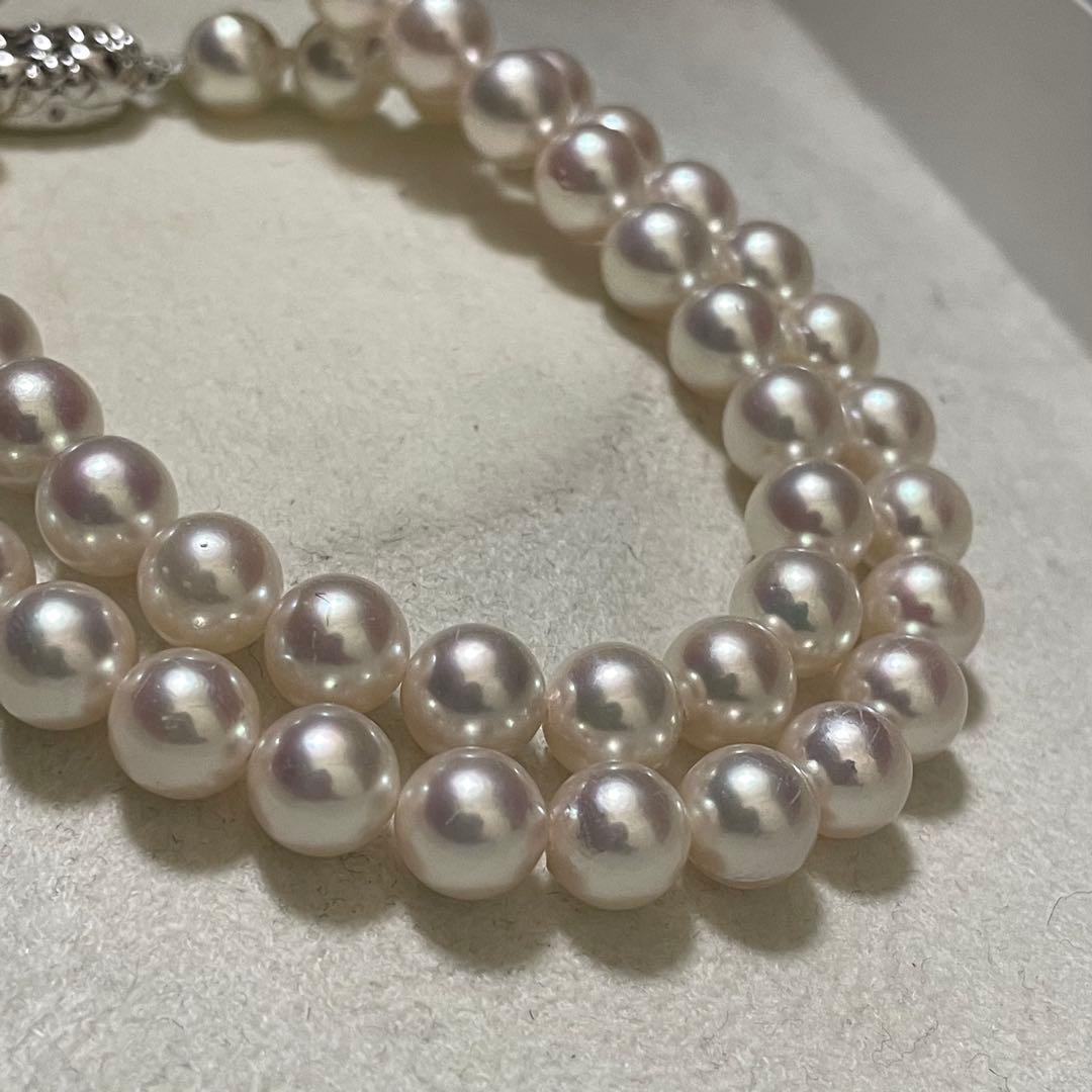 【極美品✨テリ最強】 あこや本真珠 8.0-8.5 ネックレス アコヤ パール