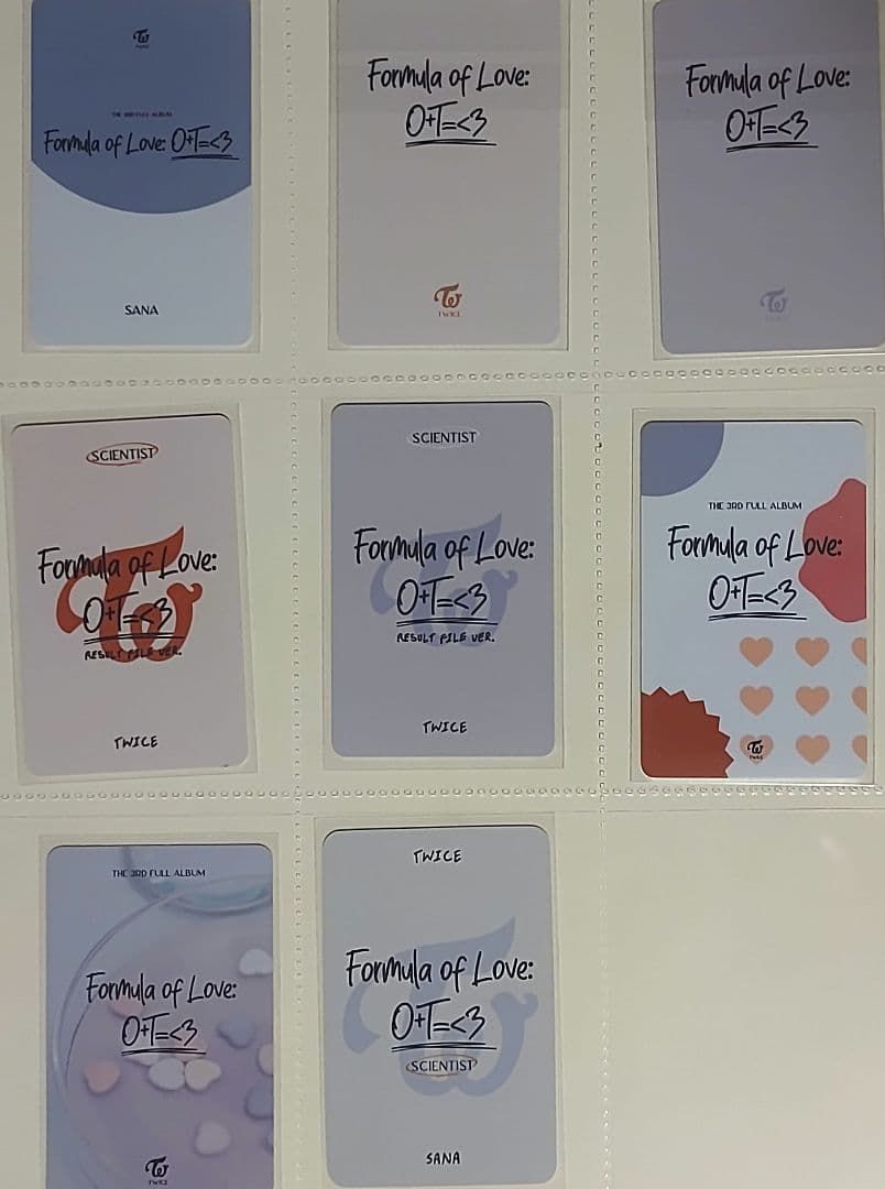 twice トレカ ラキドロ サナ