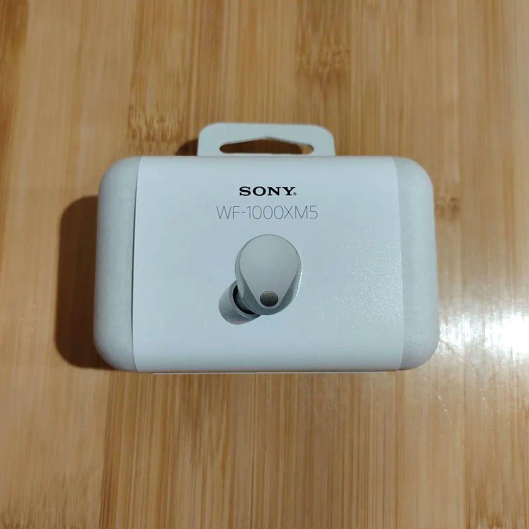 新品☆SONY WF-1000XM5 ソニー シルバー ワイヤレスイヤホン