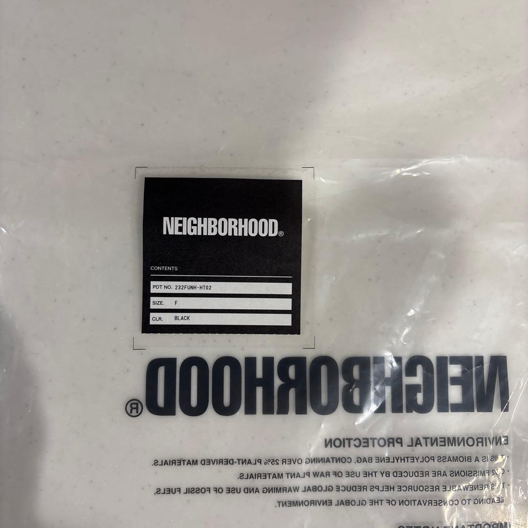 NEIGHBORHOOD ブラック ニット帽 フリーサイズ