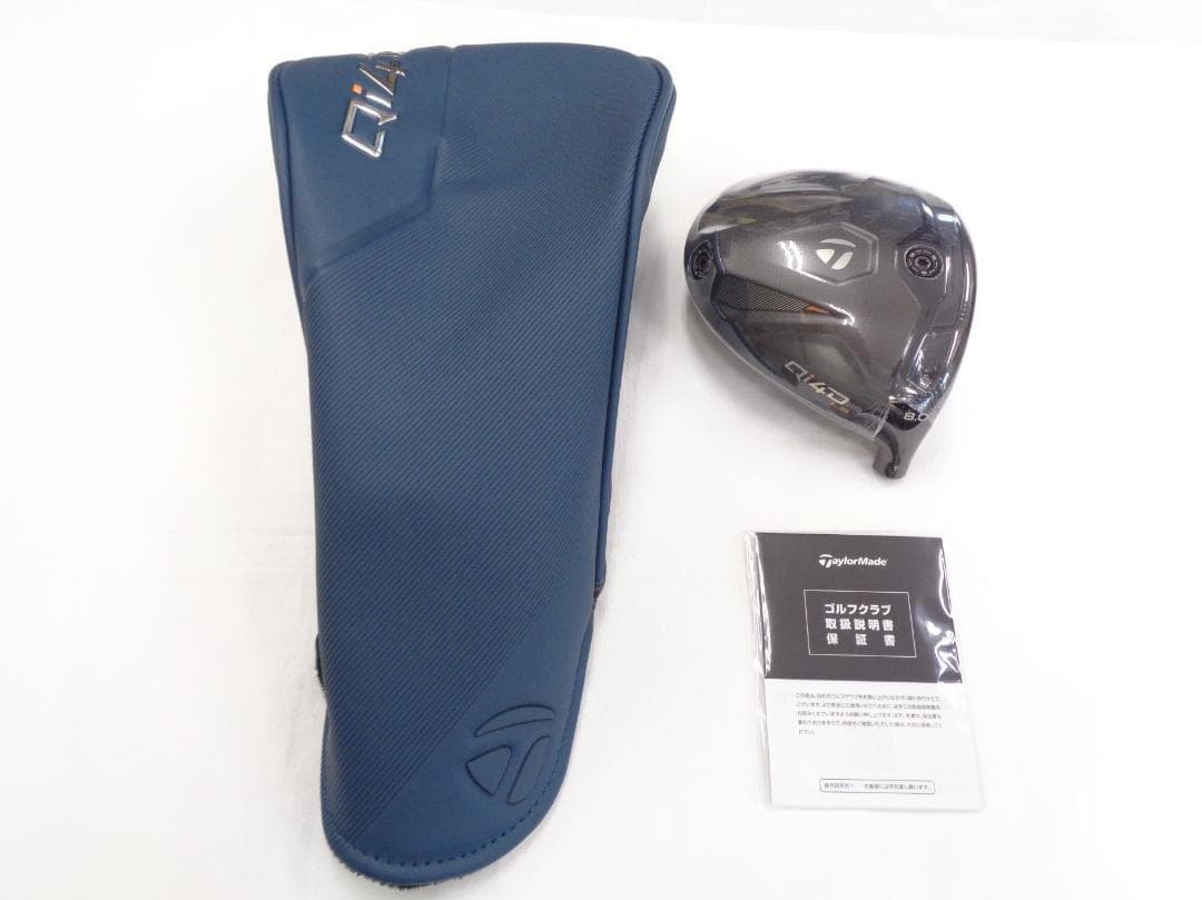 未使用テーラーメイド Qi4D LS ドライバー 8.0度 ヘッド 日本正規品
