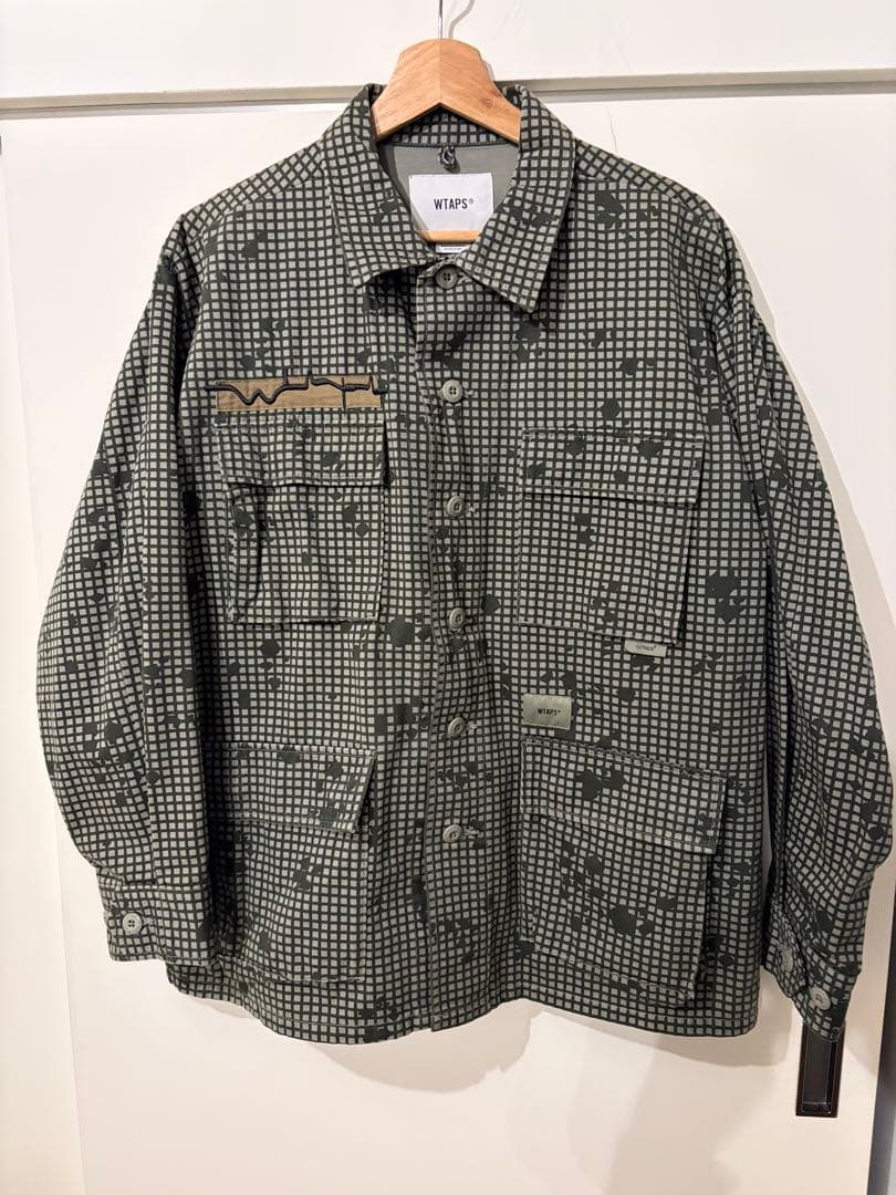 専用　WTAPS JUNGLE 01 LS COTTON. TWILL 02 M