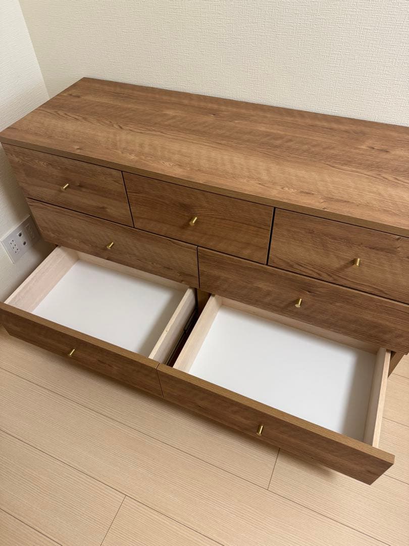 LOWYA チェスト ローチェスト 収納