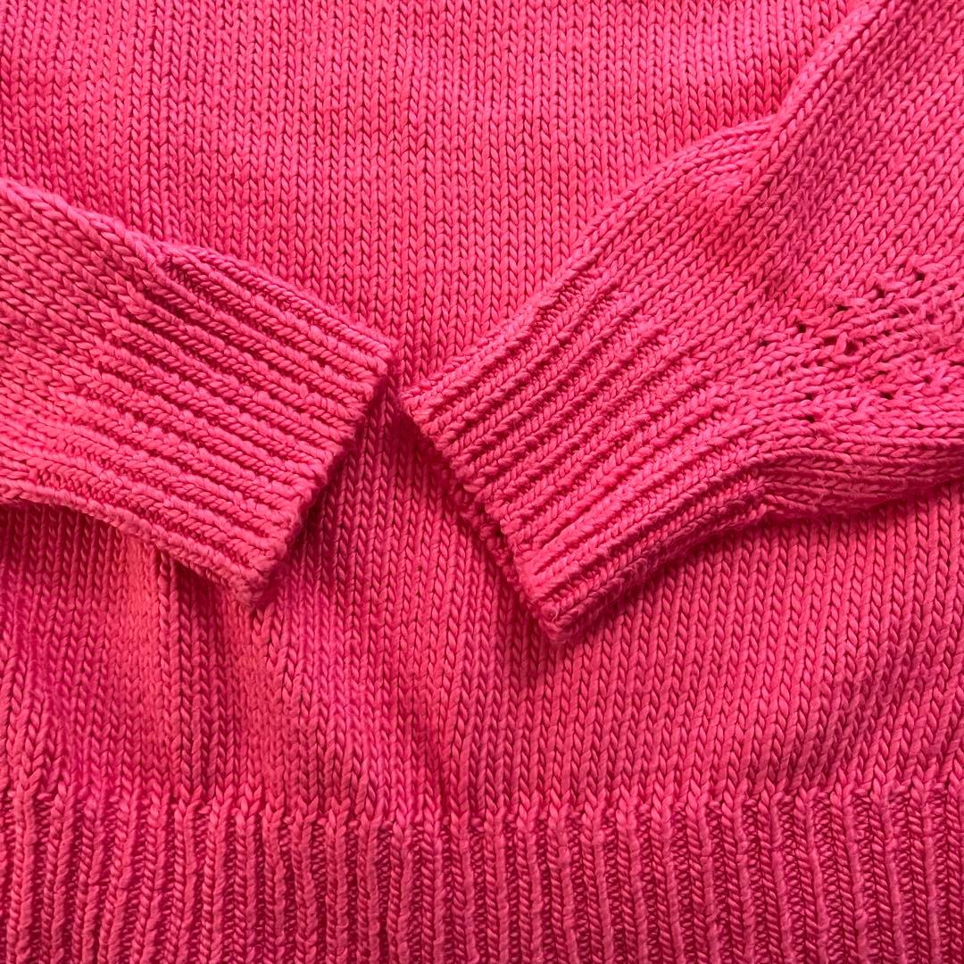 HERILL/2/コットンニット/美品/ヘリル/ピンク
