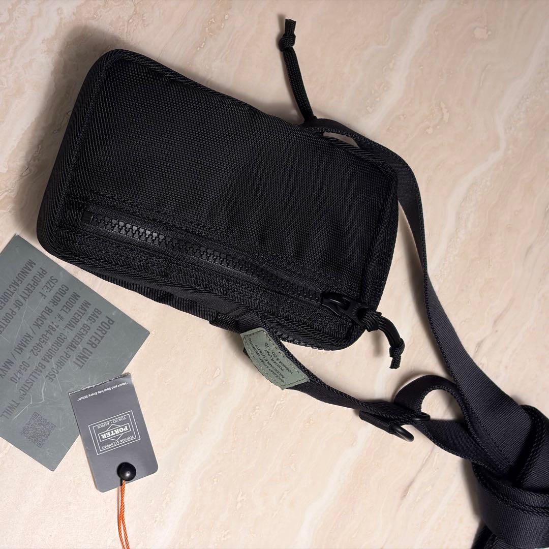PORTER / UNIT SHOULDER BAG ブラック