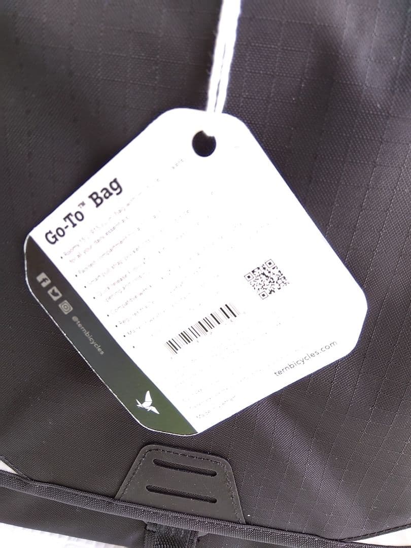 美品　タグ付きTERN ターン GO-TO BAG 自転車 バッグ カバー付き