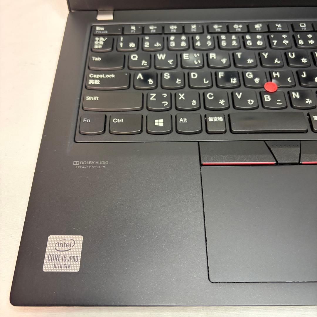 美品 ThinkPad X13 Gen1 第10世代 i5 フルHD オフィス