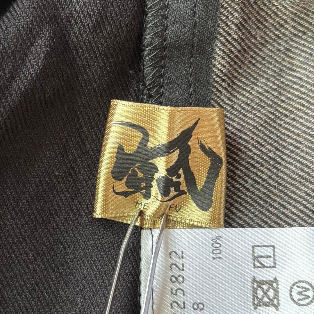 センソユニコ　芽風　コットンビエラチェック チュニック　アシメ　2024年