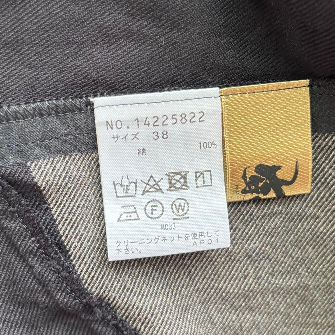 センソユニコ　芽風　コットンビエラチェック チュニック　アシメ　2024年