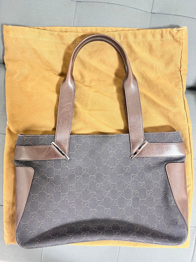 GUCCI ブラウン ビジネスバッグ 保存袋付き