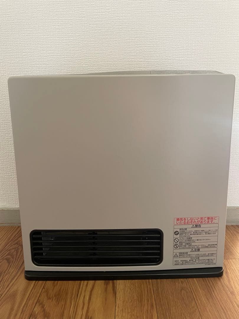 大阪ガス　ガスファンヒータープロパンガス（LPガス）　ラテホワイト